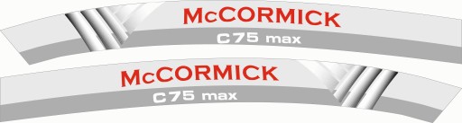 Mccormick c 75 MAX наклейки наклейки