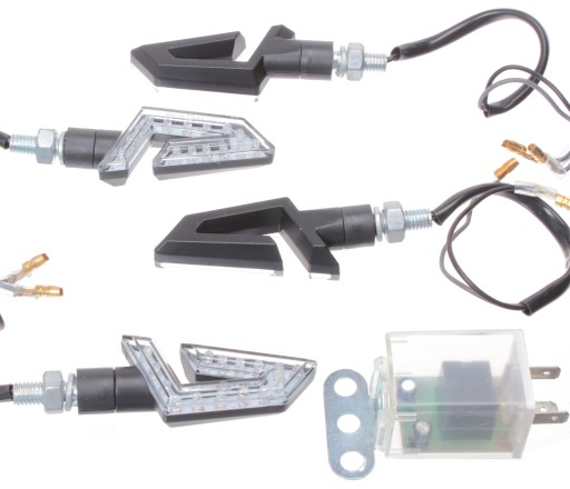 52345346734 - НАПРАВЛЕНИЯ СТРЕЛКА 15 LED ЗИГЗАГ GSR 4X + ПРЕРЫВАТЕЛЬ