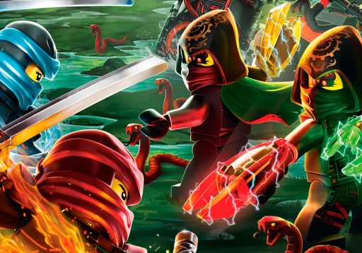 Lego Ninjago Wyjatkowy Prezent Plakat Naklejka 7029039539 Allegro Pl