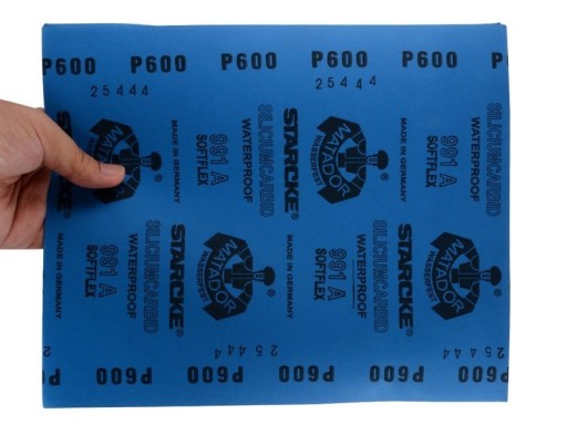 Вологий наждачний папір MATADOR P5000 50шт