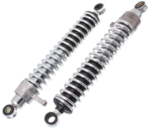 76865865 - MZ ETZ 250 251 ЗАДНИЕ АМОРТИЗАТОРЫ ХРОМ DDR 2X