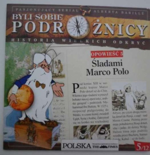 Zdjęcie oferty: Byli sobie podróżnicy Śladami Marco Polo płyta VCD