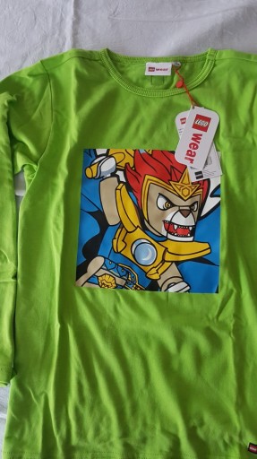 Zdjęcie oferty: LEGO WEAR bluza bluzka CHIMA zielona 146