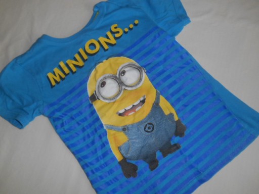 Zdjęcie oferty: DESPICABLE ME MINIONKI EXTRA T-SHIRT SYNEK 122