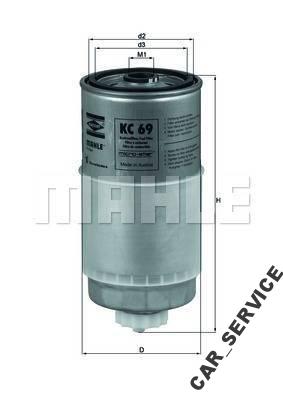 FILTER FUEL KNECHT KC69 WITH AUDI A4 VW PASSAT TDI photo 2 - milautoparts-fr.ukrlive.com