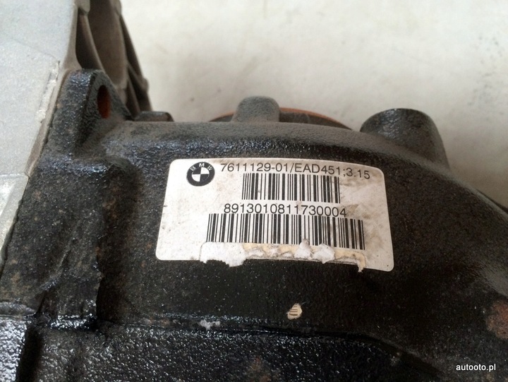 BMW WITH 7611129 AXLE DIFFERENTIAL STEERING RACK photo 3 - milautoparts-fr.ukrlive.com