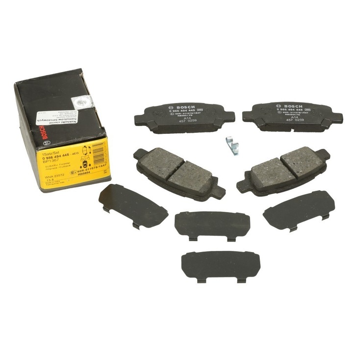 BOSCH KLOCEK BRAKE SET photo 3 - milautoparts-fr.ukrlive.com