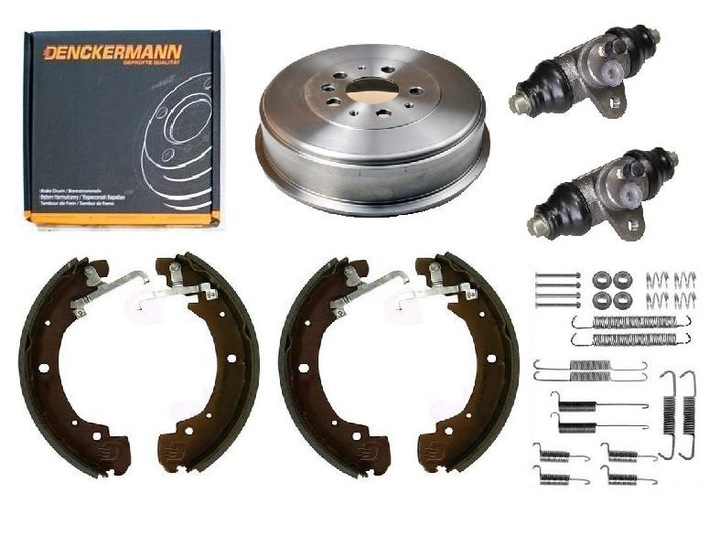 BEBNY BRAKE SHOES CYLINDERS VW TRANSPORTER T4 SET photo 1 - milautoparts-fr.ukrlive.com