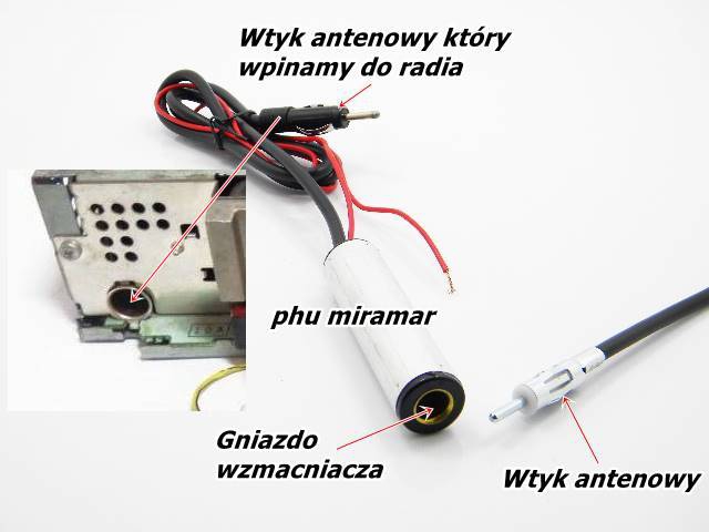 ANTENNA ROOF FORD FOCUS MONDEO AMPLIFIER + JACKPLUG photo 4 - milautoparts-fr.ukrlive.com