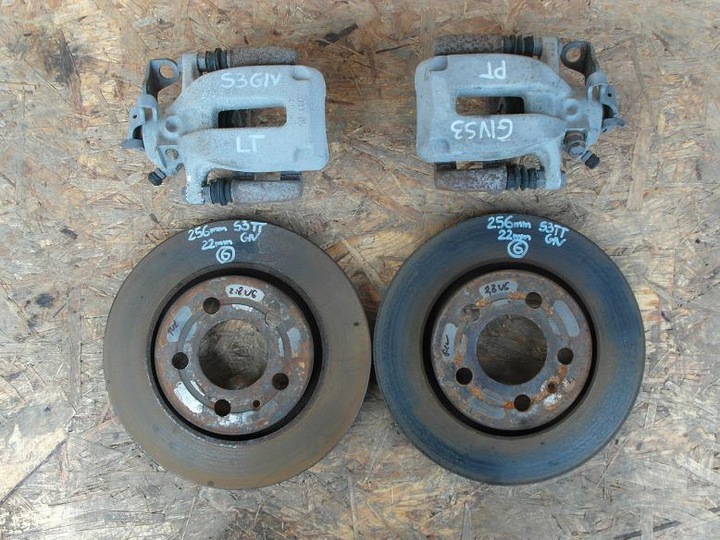 A3 S3 8L 1.8T GOLF IV LEON I 2.8 V6 SWAP CALIPERS DISCS REAR REAR 256MM photo 1 - milautoparts-fr.ukrlive.com