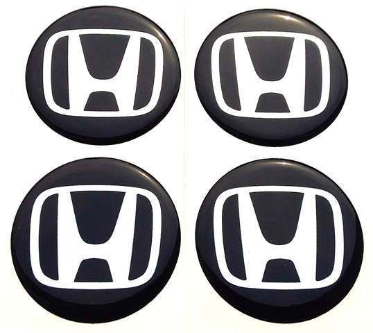 STICKERS ON WHEEL COVERS CUP NUTS DISCS HONDA 56 MM photo 1 - milautoparts-fr.ukrlive.com