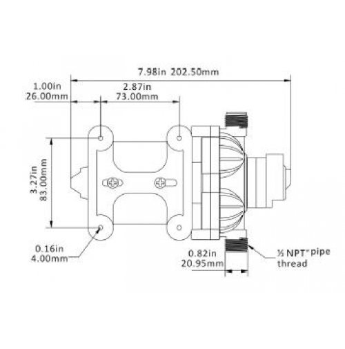 POMPE À EAU HAUTE PRESSION SEAFLO 10,6L 12V VERS CAMPING-CAR JACHTU MOTOROWKI