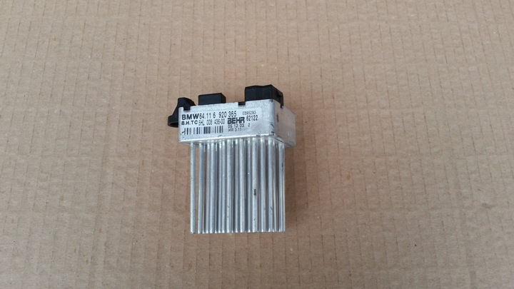 RESISTOR JEZ RHEOSTATE AIR CONDITIONER BMW E46 6920365 photo 1 - milautoparts-fr.ukrlive.com