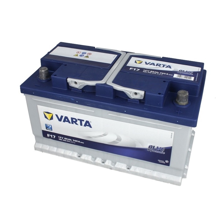 BATTERY VARTA F17 80AH 740A photo 1 - milautoparts-fr.ukrlive.com