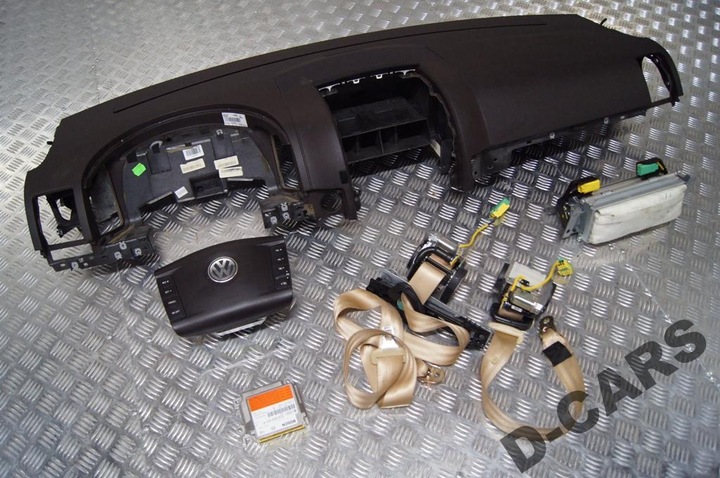 VW TOUAREG DASH PANEL CONSOLE AIR BAG BROWN COLOR ORIGINAL photo 2 - milautoparts-fr.ukrlive.com