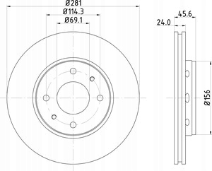 SABOTS DE FREIN DISQUES TEXTAR AVANT VOLVO S40 I V40 281MM photo 3 - milautoparts-fr.ukrlive.com