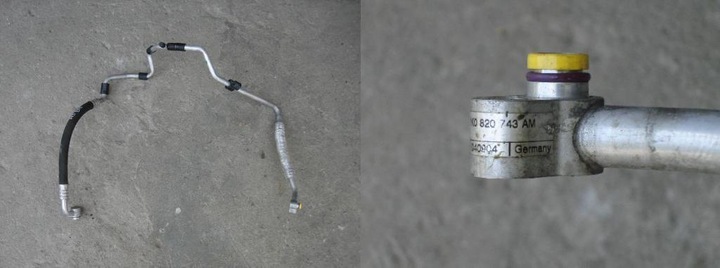 GOLF V AUDI A3 8P LEON II CABLE JUNCTION PIPE AIR CONDITIONER 1K0820743AM photo 1 - milautoparts-fr.ukrlive.com