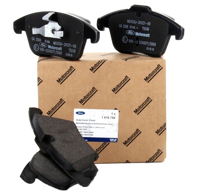 PADS BRAKE FRONT MAZDA 3 BK BL MOTORCRAFT photo 1 - milautoparts-fr.ukrlive.com