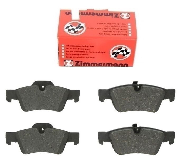 MERCEDES ML W164 R W251 PADS REAR ZIMMERMANN photo 1 - milautoparts-fr.ukrlive.com