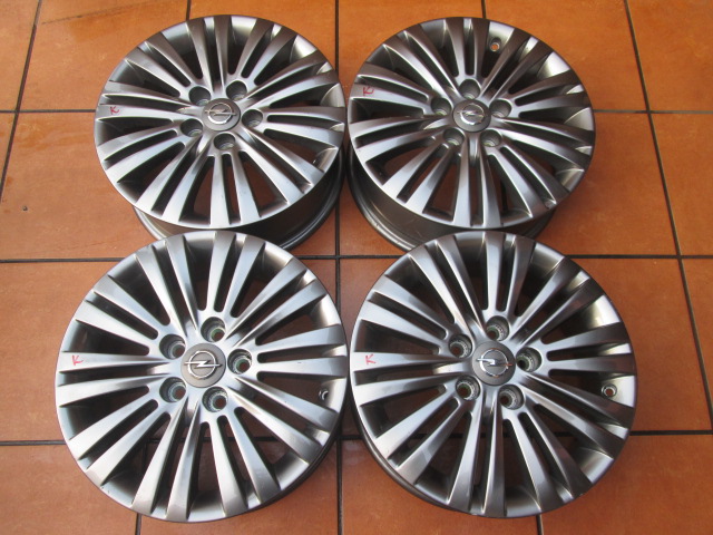 OPEL ADAM CORSA D E MERIVA A B ASTRA G H DISQUE 6 X 16 ET40 13351390 1SZTUKA photo 3 - milautoparts-fr.ukrlive.com