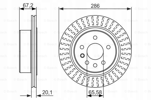 DISCS PADS BOSCH REAR OPEL OMEGA B WENT. photo 2 - milautoparts-fr.ukrlive.com