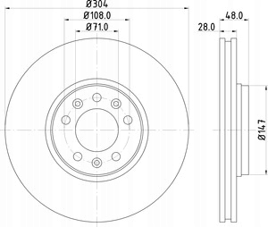 SABOTS DE FREIN DISQUES TEXTAR AVANT CITROEN C5 3 304MM photo 3 - milautoparts-fr.ukrlive.com