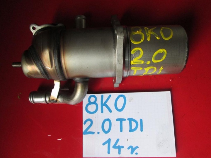 RADIATOR EXHAUST GASES AUDI A4 8K0 2.0 TDI 14R photo 3 - milautoparts-fr.ukrlive.com