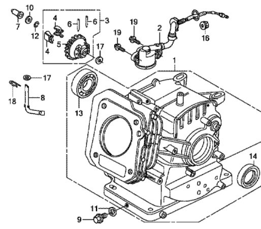 HONDA GX160 CAPTEUR DU NIVEAU HUILES 35480-Z0T-003 photo 2 - milautoparts-fr.ukrlive.com