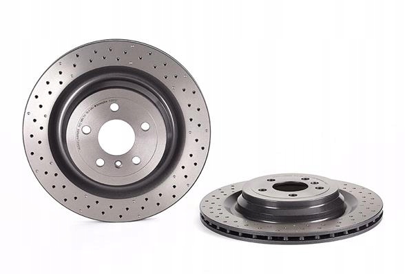 DISCS PADS BREMBO REAR - MERCEDES GL X166 345MM photo 2 - milautoparts-fr.ukrlive.com