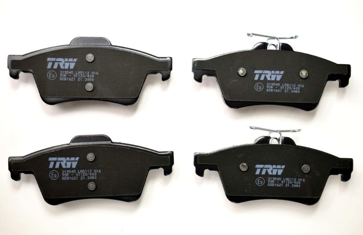 TRW PADS BRAKE REAR CITROEN C5 PEUGEOT 508 photo 1 - milautoparts-fr.ukrlive.com