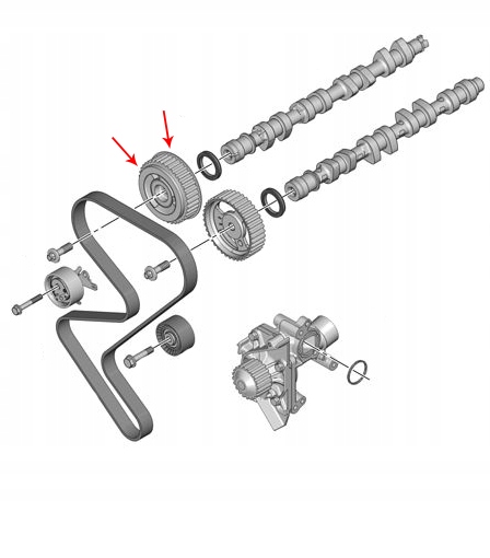 WHEEL SHAFT VALVE CONTROL SYSTEM PEUGEOT 206 307 407 2.0 16V photo 6 - milautoparts-fr.ukrlive.com