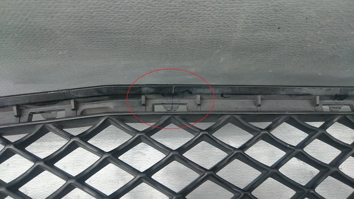 DEFLECTOR GRILLE BUMPER MERCEDES W246 ORIGINAL photo 2 - milautoparts-fr.ukrlive.com