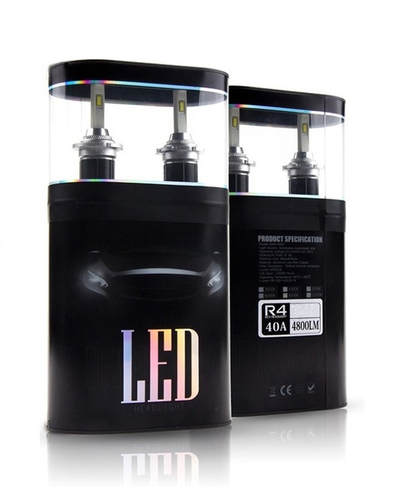 LAMPS R4 LED D3S 80 IN 2 PC. photo 2 - milautoparts-fr.ukrlive.com