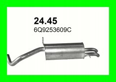 POLMOSTROW 24.45 ALUMINIUM SILENCER END COROBA photo 2 - milautoparts-fr.ukrlive.com