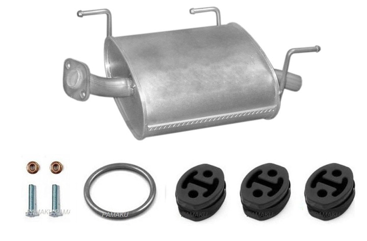 SILENCER END NISSAN ALMERA 1.5 1.8I -16V POLMO photo 6 - milautoparts-fr.ukrlive.com