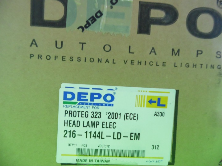 PHARE AVANT GAUCHE MAZDA 323 BJ VI PROTEGE 00-02