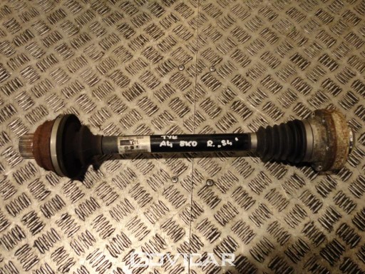 RIGHT HALF-AXLE AXLE SWIVEL REAR AUDI A4 S4 8K0501204L photo 1 - milautoparts-fr.ukrlive.com