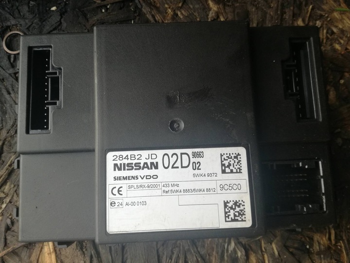 MODULE DE CONFORT NISSAN AVEC 284B2 JD 00B photo 1 - milautoparts-fr.ukrlive.com