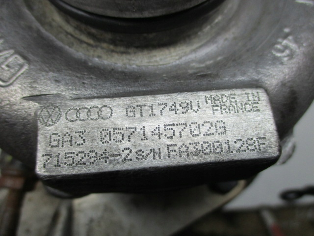 AUDI A8 D2 3.3 TDI TURBINE RIGHT 057145702G photo 5 - milautoparts-fr.ukrlive.com