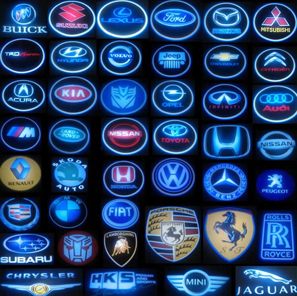 FEUX LED POWITALNE LOGO JEEP LASER EFEKT 3D 7W