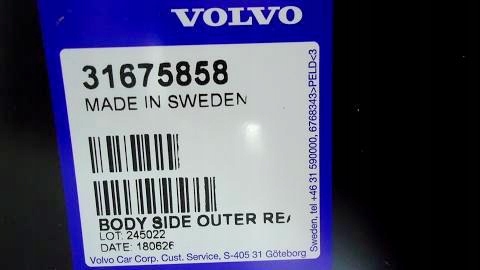 VOLVO V90 ARRIÈRE AILE ARRIÈRE