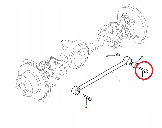 VIS COUSSINETS TRACTION PANHARDA DISCOVERY 2 LAND ROVER photo 3 - milautoparts.fr