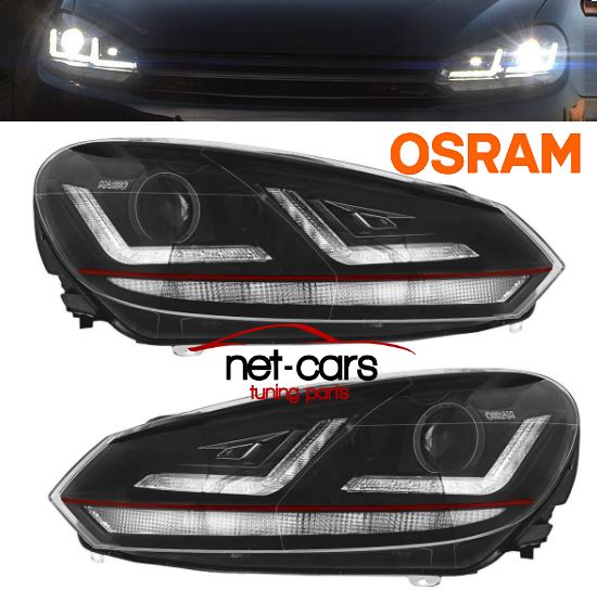 GRILLES VW GOLF 6 LED OSRAM HELLA XEONON GTI R photo 1 - milautoparts-fr.ukrlive.com