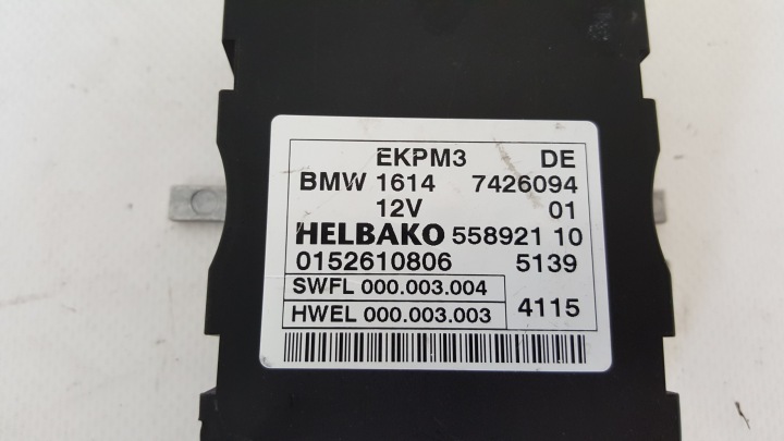 BMW HELBAKO MODULE CONTRÔLEUR POMPES 7426094