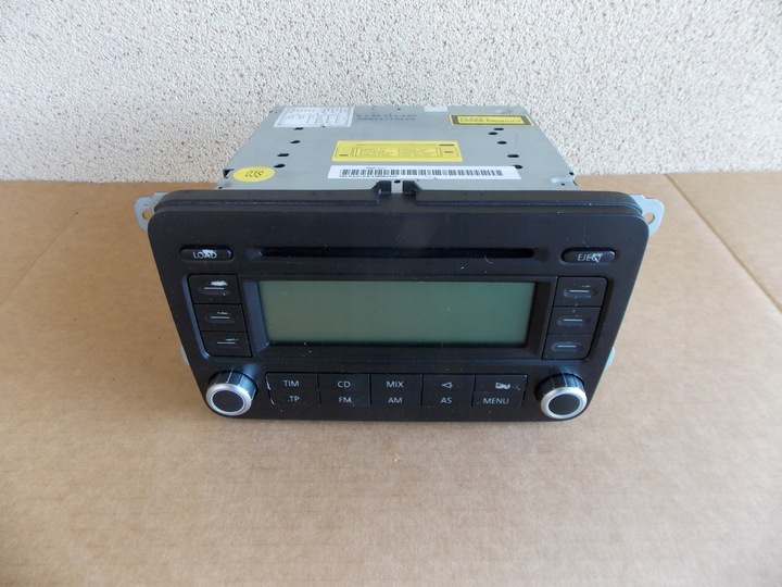 VW TOURAN 1T0 03-06 RADIO CD BLAUPUNKT 1K0035195B photo 1 - milautoparts-fr.ukrlive.com