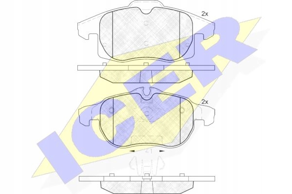 ICER 181891 PADS FRONT VECTRA C SIGNUM SAAB 9-3 photo 3 - milautoparts-fr.ukrlive.com