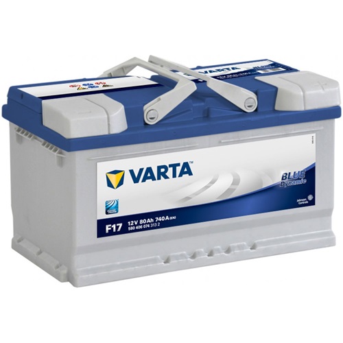 ACCUMULATEUR 80AH/740A P+ VARTA F17 BLUE DYNAMIC photo 1 - milautoparts-fr.ukrlive.com