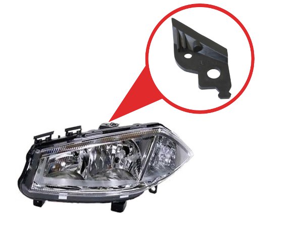 FOR RENAULT MEGANE II LAMP XENON LEFT FRONT BRACKET photo 3 - milautoparts-fr.ukrlive.com