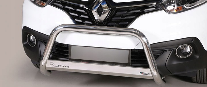 RENAULT ALASKAN 2018 > BUMPER GUARD HOMOLOGATION EUROPE STEEL STAINLESS photo 5 - milautoparts-fr.ukrlive.com