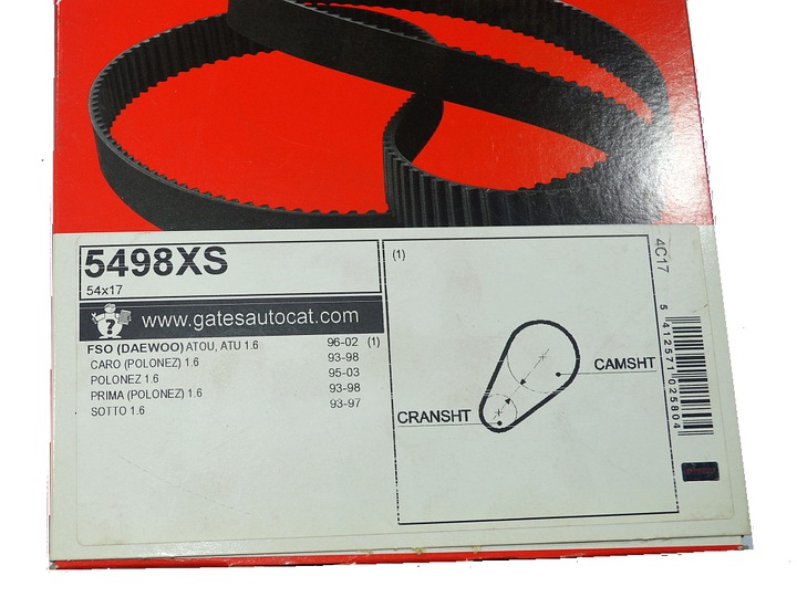 BELT VALVE CONTROL SYSTEM FSO POLONEZ CARO ATU PLUS 5498XS photo 3 - milautoparts-fr.ukrlive.com